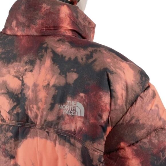The North Face Jacket Womens 2XL Coral Black Relaxed Fit Puffer Zip NF0A7WU8 - Picture 10 of 13